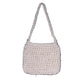 Ribbon Crochet Bag Medium Cream (Black Ribbon) [BOOYAH.MADE] [現貨]