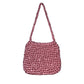 Ribbon Crochet Bag Medium Pink (Black Ribbon) [BOOYAH.MADE] [現貨]