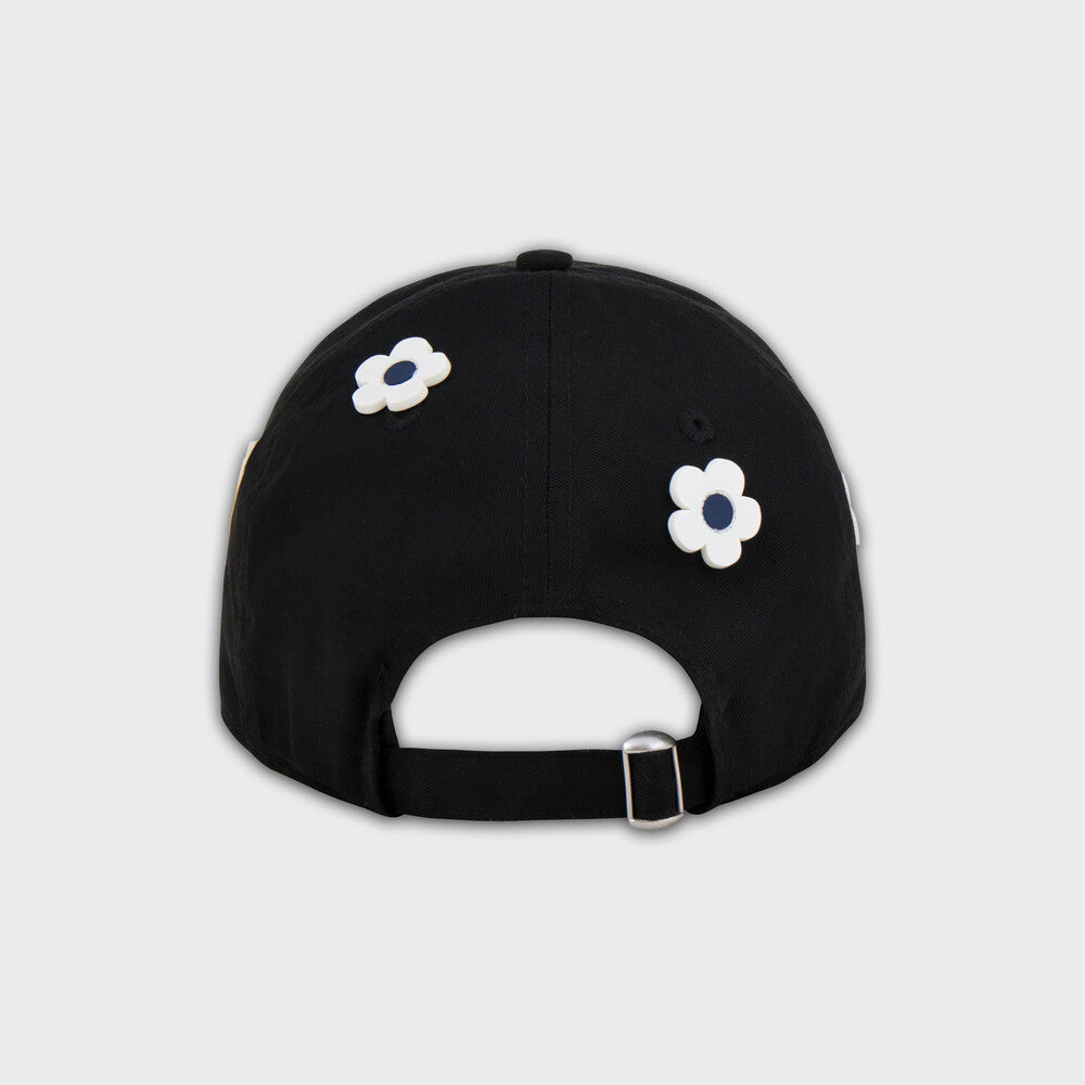 atelier DOSAN | [NEW ERA] washed NY rubber flower cap black [BOOYAH.LIVING]