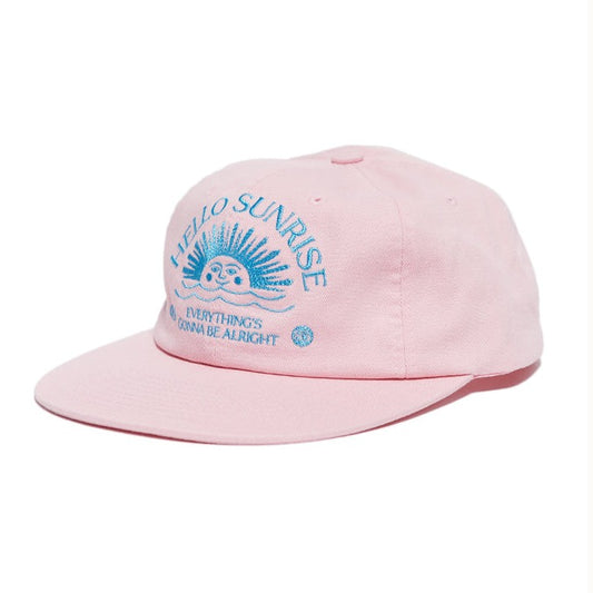HELLO SUNRISE | Washed Arch Logo Cap Pink [BOOYAH.LIVING]
