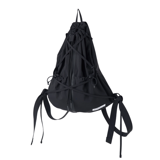 Biscuit Shop | 3L Multi Pocket String Bag Black [BOOYAH.LIVING]
