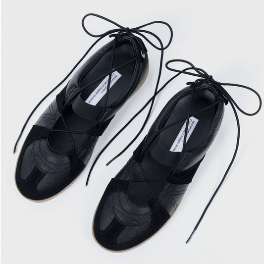 Biscuit Shop | Classic German Army Ballet Shoes Black [BOOYAH.LIVING]