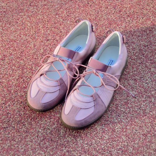 Biscuit Shop | Classic German Army Ballet Shoes Dusty Pink [BOOYAH.LIVING]