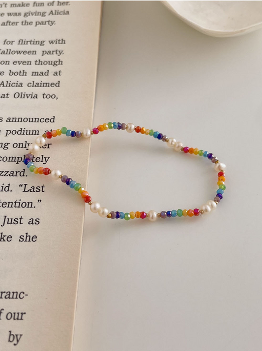 SOYE PI-NE | [SOMBI] Hailey Rainbow Beaded Bracelet [BOOYAH.LIVING]